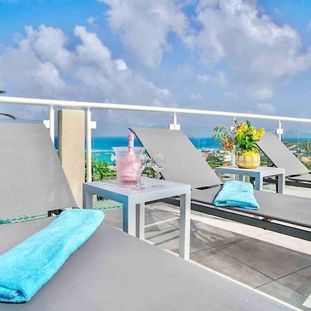 V5 Between Sky And Sea, Caribbean Magical View Oyster Pond エクステリア 写真