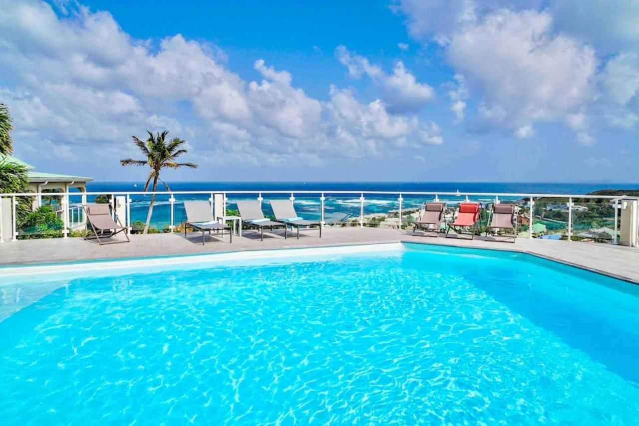 V5 Between Sky And Sea, Caribbean Magical View Oyster Pond エクステリア 写真