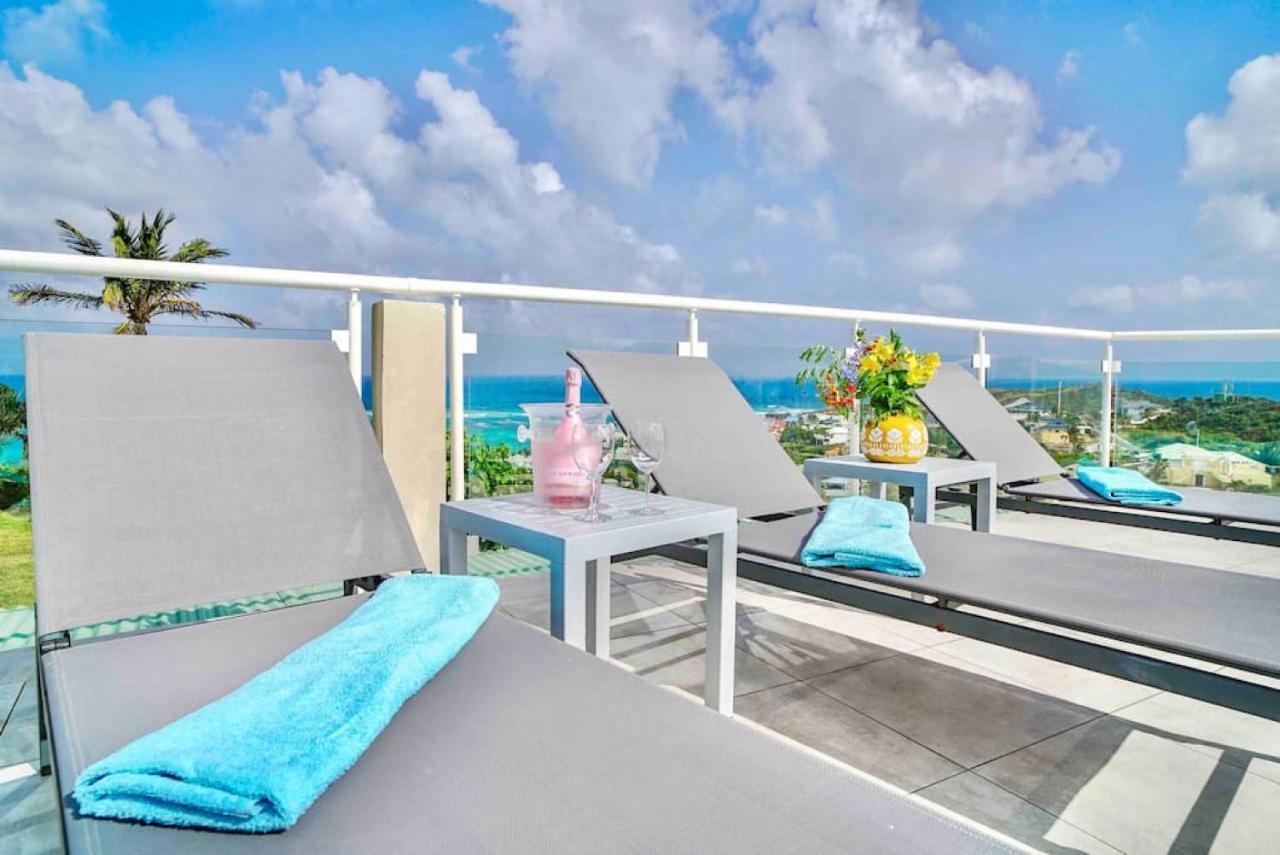 V5 Between Sky And Sea, Caribbean Magical View Oyster Pond エクステリア 写真